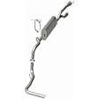 106-0178 Cat-Back Exhaust System, Made of Aluminized Steel, Direct-Fit Exhaust Series