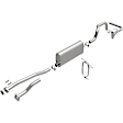 106-0178 Cat-Back Exhaust System, Made of Aluminized Steel, Direct-Fit Exhaust Series