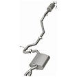 106-0191 Cat-Back Exhaust System, Made of Aluminized Steel, Direct-Fit Exhaust Series