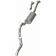 106-0200 Cat-Back Exhaust System, Made of Aluminized Steel, Direct-Fit Exhaust Series