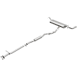106-0243 Cat-Back Exhaust System, 2.5L, 4Cyl, Made of Aluminized Steel, Direct-Fit Exhaust Series
