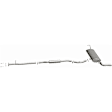 106-0243 Cat-Back Exhaust System, 2.5L, 4Cyl, Made of Aluminized Steel, Direct-Fit Exhaust Series
