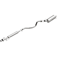 106-0247 Cat-Back Exhaust System, 1.6L, 4Cyl, Made of Aluminized Steel, Direct-Fit Exhaust Series