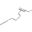 106-0259 Cat-Back Exhaust System, Made of Aluminized Steel, Direct-Fit Exhaust Series
