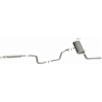106-0259 Cat-Back Exhaust System, Made of Aluminized Steel, Direct-Fit Exhaust Series