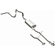 106-0263 Cat-Back Exhaust System, Made of Aluminized Steel, Direct-Fit Exhaust Series