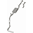 106-0263 Cat-Back Exhaust System, Made of Aluminized Steel, Direct-Fit Exhaust Series