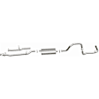 106-0263 Cat-Back Exhaust System, Made of Aluminized Steel, Direct-Fit Exhaust Series
