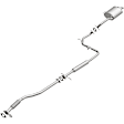 106-0268 Cat-Back Exhaust System, Made of Aluminized Steel, Direct-Fit Exhaust Series
