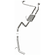 2012 Nissan NV1500 - Direct-Fit Exhaust Series, Cat-Back, Exhaust System, 4.0L 6Cyl, Made of Aluminized Steel