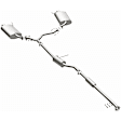 2003 Acura CL - Direct-Fit Exhaust Series, Cat-Back, Exhaust System, 3.2L 6Cyl, Made of Aluminized Steel