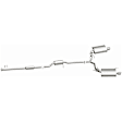 2003 Acura CL - Direct-Fit Exhaust Series, Cat-Back, Exhaust System, 3.2L 6Cyl, Made of Aluminized Steel