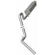 1996 Ford Bronco - Direct-Fit Exhaust Series, Cat-Back, Exhaust System, 5.0L 8Cyl, Made of Aluminized Steel