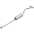 2001 Toyota Tacoma - Direct-Fit Exhaust Series, Cat-Back, Exhaust System, 2.4L 4Cyl, Made of Aluminized Steel