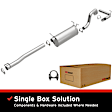 106-0482 Cat-Back Exhaust System, 5.4L, 8Cyl, Made of Aluminized Steel, Direct-Fit Exhaust Series