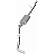 2012 GMC Sierra 1500 - Direct-Fit Exhaust Series Cat-Back, Exhaust System, 4.3L 6Cyl, Made of Stainless Steel