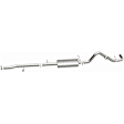 2012 GMC Sierra 1500 - Direct-Fit Exhaust Series Cat-Back, Exhaust System, 4.3L 6Cyl, Made of Stainless Steel