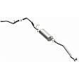 106-0509 Cat-Back Exhaust System, Made of Aluminized Steel, Direct-Fit Exhaust Series