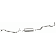 106-0509 Cat-Back Exhaust System, Made of Aluminized Steel, Direct-Fit Exhaust Series