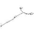 2008 Acura TL - Direct-Fit Exhaust Series, Cat-Back, Exhaust System, 3.2L 6Cyl, Made of Aluminized Steel