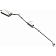 106-0585 Cat-Back Exhaust System, 2.4L, 4Cyl, Made of Aluminized Steel, Direct-Fit Exhaust Series