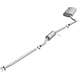 106-0585 Cat-Back Exhaust System, 2.4L, 4Cyl, Made of Aluminized Steel, Direct-Fit Exhaust Series