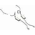 106-0634 Cat-Back Exhaust System, 4.6L, 8Cyl, Made of Aluminized Steel, Direct-Fit Exhaust Series