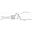 106-0634 Cat-Back Exhaust System, 4.6L, 8Cyl, Made of Aluminized Steel, Direct-Fit Exhaust Series