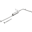 1987 Toyota Pickup - Direct-Fit Exhaust Series, Cat-Back, Exhaust System, 2.4L 4Cyl, Made of Aluminized Steel