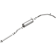 106-0686 Cat-Back Exhaust System, 3.0L, 6Cyl, Made of Aluminized Steel, Direct-Fit Exhaust Series