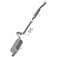 106-0722 Cat-Back Exhaust System, 2.4L, 4Cyl, Made of Aluminized Steel, Direct-Fit Exhaust Series