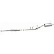 106-0722 Cat-Back Exhaust System, 2.4L, 4Cyl, Made of Aluminized Steel, Direct-Fit Exhaust Series