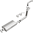 106-0730 Cat-Back Exhaust System, Made of Aluminized Steel, Direct-Fit Exhaust Series