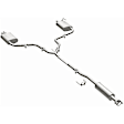 106-0733 Cat-Back Exhaust System, Made of Aluminized Steel, Direct-Fit Exhaust Series