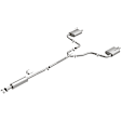 106-0733 Cat-Back Exhaust System, Made of Aluminized Steel, Direct-Fit Exhaust Series