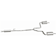 106-0733 Cat-Back Exhaust System, Made of Aluminized Steel, Direct-Fit Exhaust Series