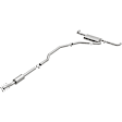 106-0762 Cat-Back Exhaust System, 2.0L, 4Cyl, Made of Aluminized Steel, Direct-Fit Exhaust Series