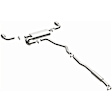 106-0767 Cat-Back Exhaust System, 3.2L, 6Cyl, Made of Stainless Steel, Direct-Fit Exhaust Series