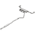 106-0767 Cat-Back Exhaust System, 3.2L, 6Cyl, Made of Stainless Steel, Direct-Fit Exhaust Series