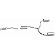 106-0773 Cat-Back Exhaust System, 3.6L, 6Cyl, Made of Aluminized Steel, Direct-Fit Exhaust Series
