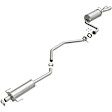 106-0879 Cat-Back Exhaust System, 2.5L, 4Cyl, Made of Aluminized Steel, Direct-Fit Exhaust Series