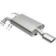 108-0072 Muffler-Back Exhaust System, 3.0L, 6Cyl, Made of Aluminized Steel, Direct-Fit Exhaust Series