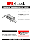 108-0078 Muffler-Back Exhaust System, 2.5L, 4Cyl, Made of Aluminized Steel, Direct-Fit Exhaust Series