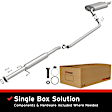 116-0274 Cat-Back Exhaust System, Made of Stainless Steel, Direct-Fit Exhaust Series