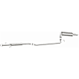 116-0274 Cat-Back Exhaust System, Made of Stainless Steel, Direct-Fit Exhaust Series
