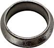 1997 Mercedes Benz C230 - Exhaust Flange Gasket, With Federal Emission; With Dual Head Pipe; Outlet, 2.3L 4Cyl, Direct-Fit Exhaust Series