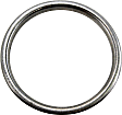 1983 Honda Prelude - Exhaust Flange Gasket, Between Intermediate Pipe and Rear Silencer, 1.8L 4Cyl, Direct-Fit Exhaust Series
