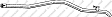 517-163 Direct-Fit Exhaust Series Tail Pipe - Natural, Aluminized Steel, Direct Fit, Sold Individually