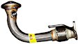 700-017 Down Pipe - Natural, Aluminum and Steel, Direct Fit, Sold Individually