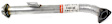 713-385 Front-Pipe Aluminized Steel Exhaust Pipe, Direct-Fit Exhaust Series